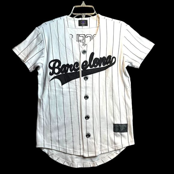 Barcelona Designs Other - Barcelona #55 Jersey XSMALL Varsity Collection BD1899 Cotton Double Sided